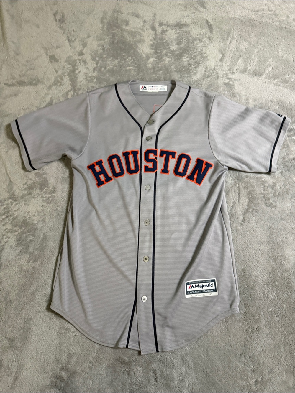 Majestic Grey Houston Astros #2 Bregman